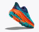 Mens Hoka Challenger ATR 7 Wide Ceramic/Vibrant Orange / 9