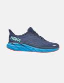 Mens Hoka Clifton 8 Wide Goblin Blue/Mountain Spring / 11.5