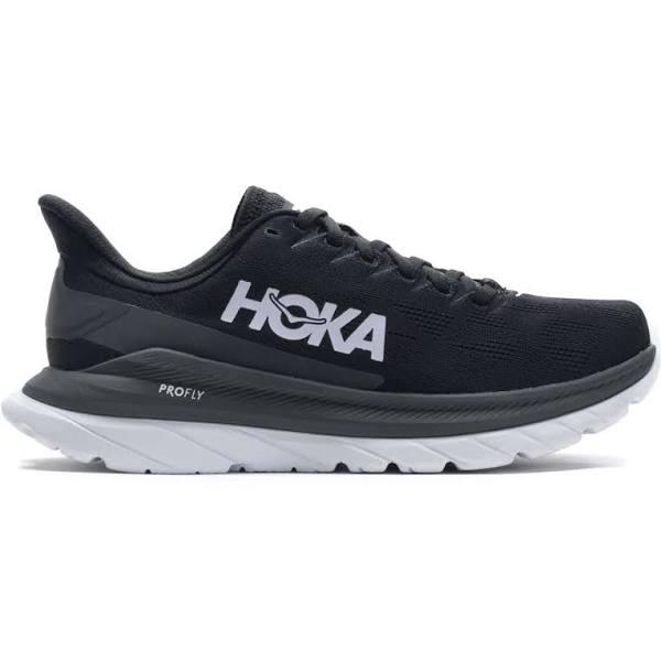 Mens Hoka Mach 4 Black/Dark Shadow / 9.5
