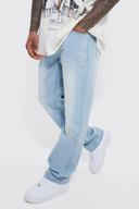 Mens Ice Blue Relaxed Fit Jeans