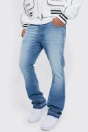 Mens Ice Blue Slim Rigid Flare Jeans