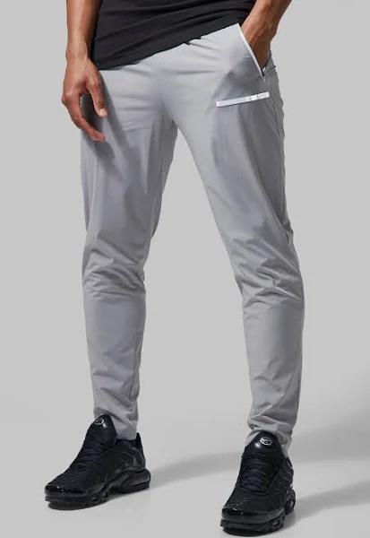 Mens Ice Grey Man Active Lightweight Tech Joggers