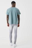 Mens Ice Grey Super Skinny Stretch Jean