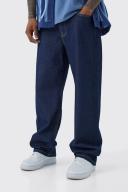 Mens Indigo Baggy Rigid Jean