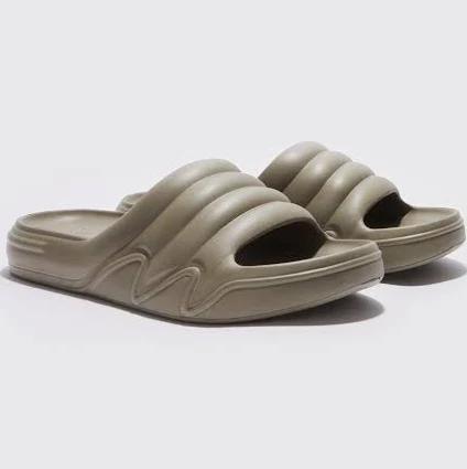 Mens Khaki Moulded Slider