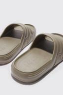 Mens Khaki Moulded Slider