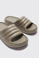 Mens Khaki Moulded Slider