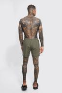Mens Khaki Original Man Mid Length Swim Shorts
