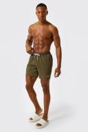 Mens Khaki Original Man Mid Length Swim Shorts