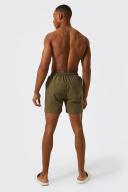 Mens Khaki Original Man Mid Length Swim Shorts