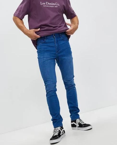 Mens Lee Z-Two Stellar Dusk Blue Size 33