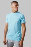 Mens Light Blue Man Active Lightweight Performance T-Shirt
