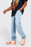 Mens Light Blue Relaxed Fit Carpenter Jeans