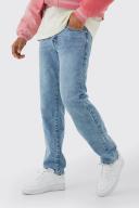 Mens Light Blue Relaxed Fit Jeans