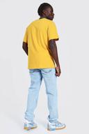 Mens Light Blue Relaxed Fit Rigid Jeans