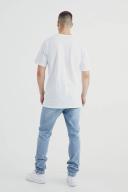 Mens Light Blue Tall Slim Rigid Jean
