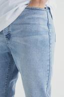 Mens Light Blue Tall Slim Rigid Jean