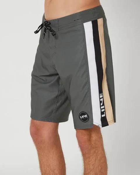 Mens Liive Vision Marshal Mens Boardshort Army Army Size 36