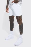 Mens Lilac Slim Fit Coloured Denim Short