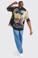 Mens Mid Blue Relaxed Fit Rigid Jeans