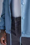 Mens Mid Grey Skinny Stretch Jean