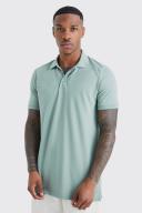 Mens Mint Basic Polo