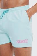 Mens Mint Short Length Homme Plain Swim Shorts