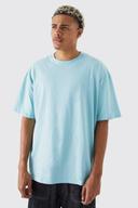 Mens Mint Tall Oversized Ofcl Daisy Print T-Shirt