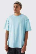 Mens Mint Tall Oversized Ofcl Daisy Print T-Shirt