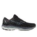 Mens Mizuno Wave Inspire 19, Black/Glacial Ridge/Illusion Blue / 7.5