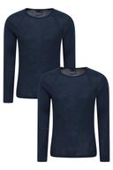 Mens Mountain Warehouse Merino Thermal Top Multipack - Blue