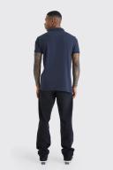 Mens Navy Basic Polo