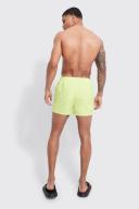 Mens Neon-Yellow Original Man Short Swim Shorts