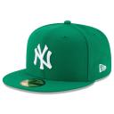 Mens New Era Green York Yankees Fashion Color Basic 59Fifty Fitted Hat