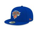 Mens New Era Royal York Knicks Official Team Color 59Fifty Fitted Hat