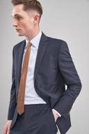 Mens Next Signature Tollegno Wool Suit: Jacket - Blue