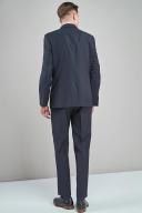 Mens Next Signature Tollegno Wool Suit: Jacket - Blue