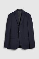 Mens Next Signature Tollegno Wool Suit: Jacket - Blue