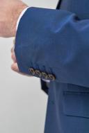 Mens Next Signature Tollegno Wool Suit: Jacket - Blue