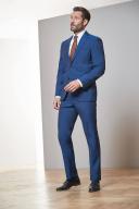 Mens Next Signature Tollegno Wool Suit: Jacket - Blue