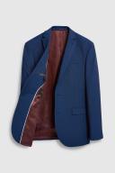Mens Next Signature Tollegno Wool Suit: Jacket - Blue