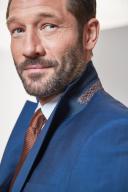 Mens Next Signature Tollegno Wool Suit: Jacket - Blue