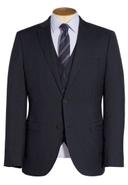 Mens Next Signature Tollegno Wool Suit: Jacket - Blue