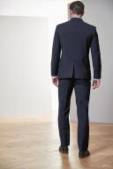 Mens Next Signature Tollegno Wool Suit: Jacket - Blue