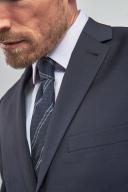 Mens Next Signature Tollegno Wool Suit: Jacket - Blue