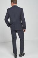 Mens Next Signature Tollegno Wool Suit: Jacket - Blue