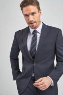 Mens Next Signature Tollegno Wool Suit: Jacket - Blue