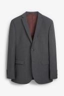 Mens Next Signature Tollegno Wool Suit: Jacket - Grey