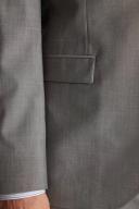 Mens Next Signature Tollegno Wool Suit: Jacket - Grey