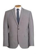 Mens Next Signature Tollegno Wool Suit: Jacket - Grey